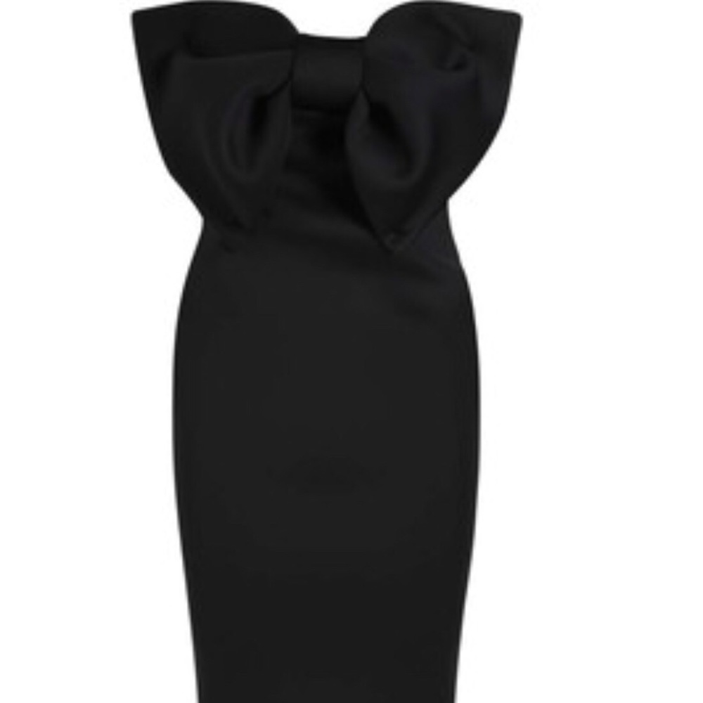 🌟🌟New Arrival🌟Scuba Bow Front Midi Dress 👗👗